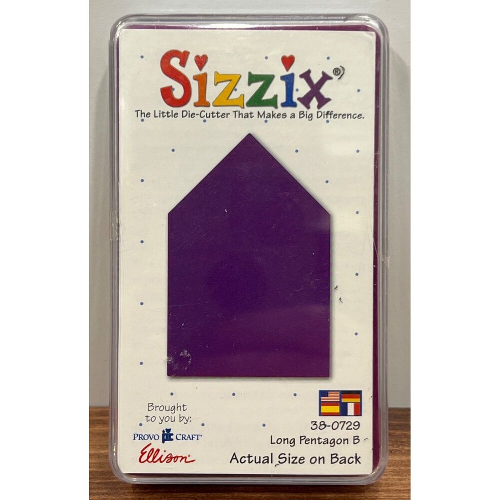 Sizzix Long Pentagon B Die-Cutter 38-0729